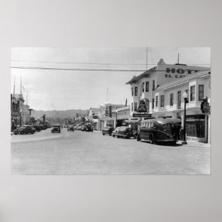 View of BroadwayKing City, CA Poster