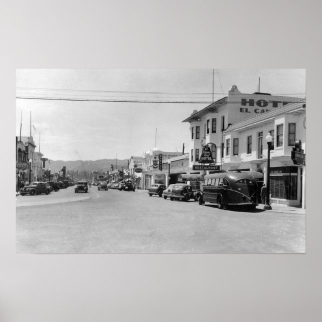 View of BroadwayKing City, CA Poster (Front)