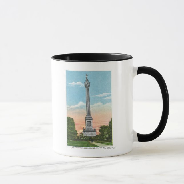 View of Brock's Monument Mug (Right)