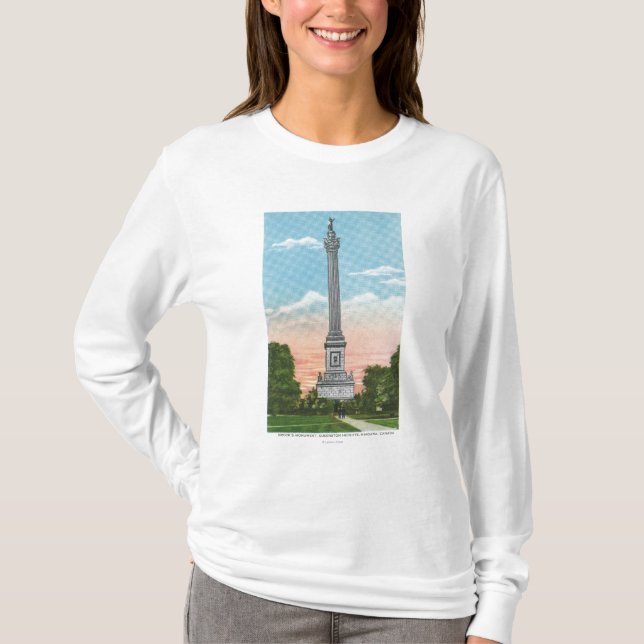 View of Brock's Monument T-Shirt (Front)