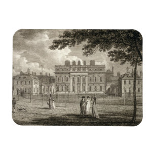 View of Buckingham House, engraved by W. Knight, p Magnet