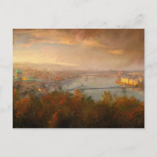 View of Budapest Postcard