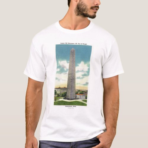 View of Bunker Hill Monument  2 T_Shirt