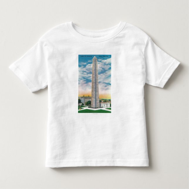 View of Bunker Hill Monument Toddler T-shirt (Front)