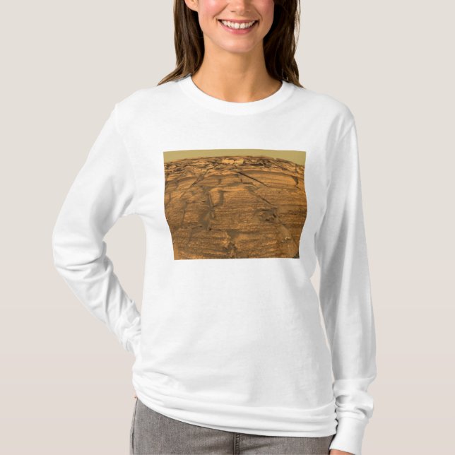 View of Burns Cliff on Mars T-Shirt (Front)