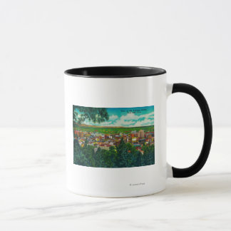 View of Business Section from Cliff Drive Mug