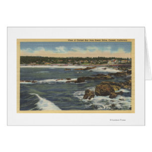 View of Carmel Bay from Scenic Drive Cards