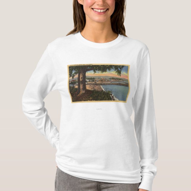 View of Casino & Pier from a Distance T-Shirt (Front)