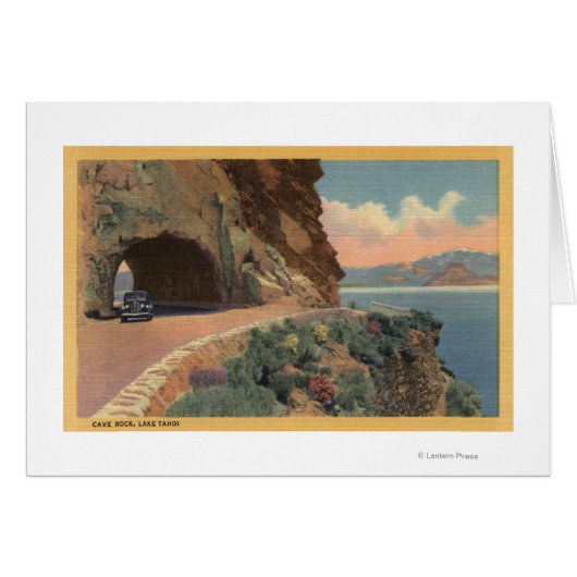 View of Cave Rock Tunnel from Hwy Cards (Front Horizontal)