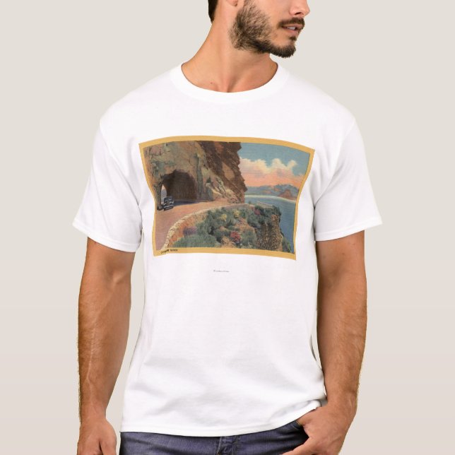 View of Cave Rock Tunnel from Hwy T-Shirt (Front)