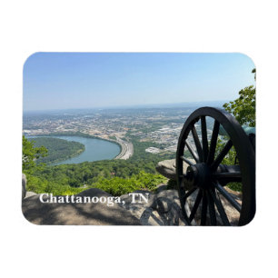 View of Chattanooga, TN from Overlook Mountain Magnet
