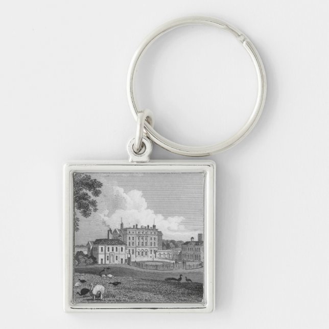 View of Chevening Place, engraved by S. Lacy Keychain (Front)