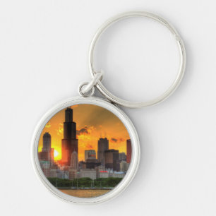 View of Chicago's skyline from Adler Keychain