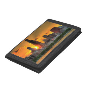 View of Chicago's skyline from  Adler Tri-fold Wallet