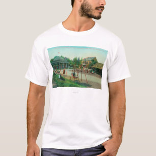 View of Children's Playground at Golden Gate T-Shirt