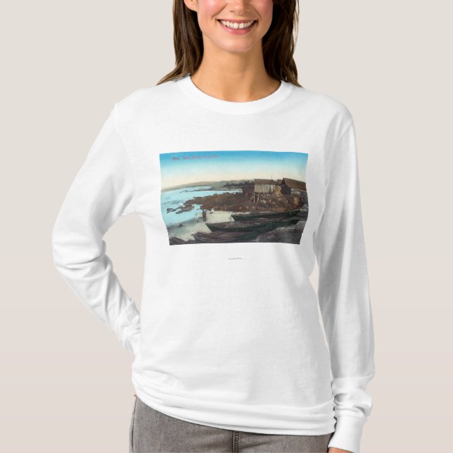 View of ChinatownPacific Grove, CA T-Shirt (Front)