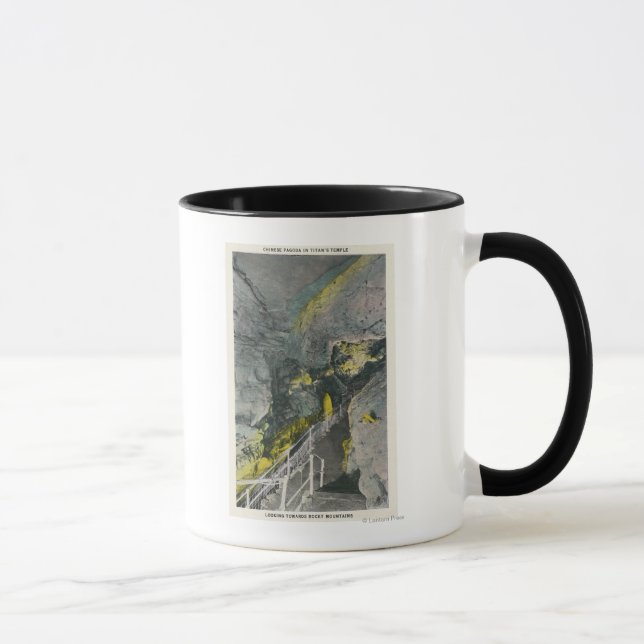 View of Chinese Pagoda in Titan's Temple Mug (Right)