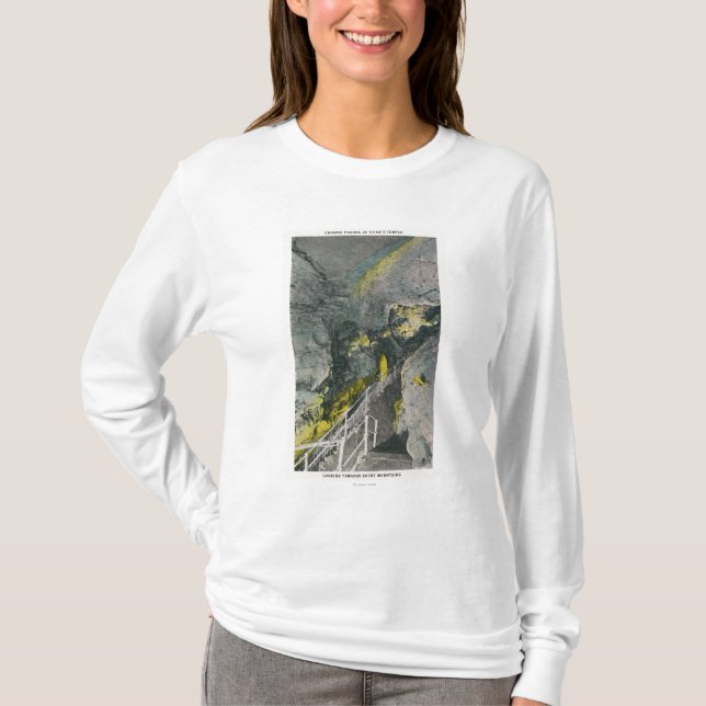 View of Chinese Pagoda in Titan's Temple T-Shirt (Front)