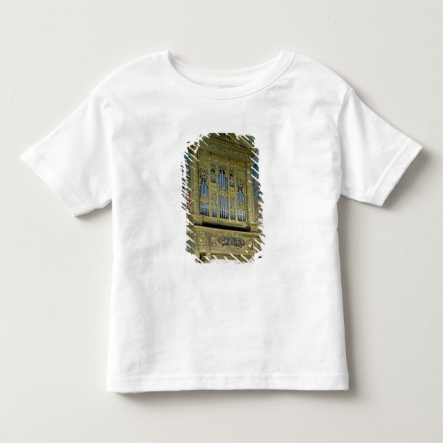 View of church organ, c.1590 toddler t-shirt (Front)