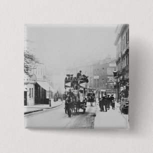 View of Church Street, Kensington c.1906 Pinback Button
