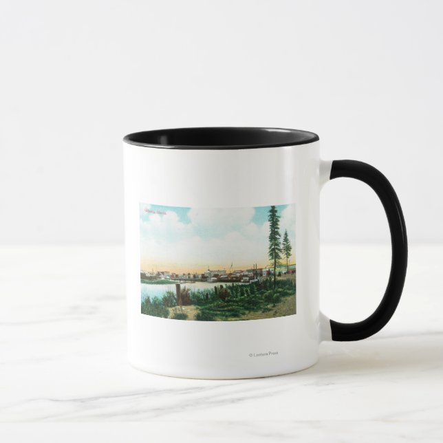 View of CityFairbanks, AK Mug (Right)