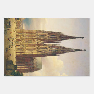 View of Cologne Cathedral Gothic majesty Wrapping Paper Sheets