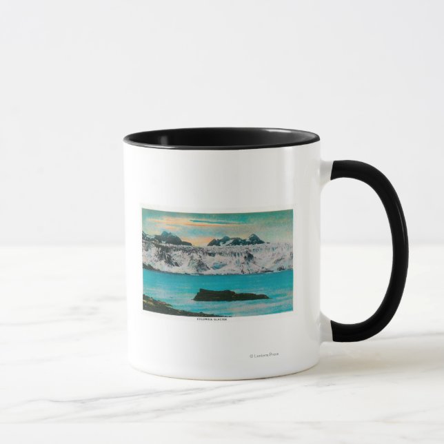 View of Columbia Glacier, Alaska Mug (Right)