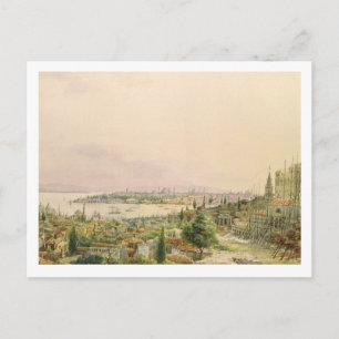View of Constantinople from Pera Postcard