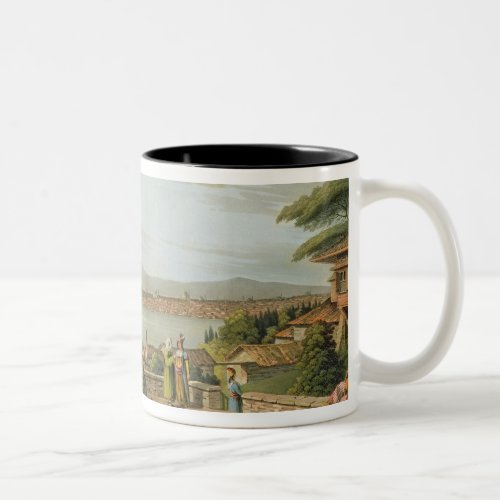 View of Constantinople plate 1 from Views in the Two_Tone Coffee Mug