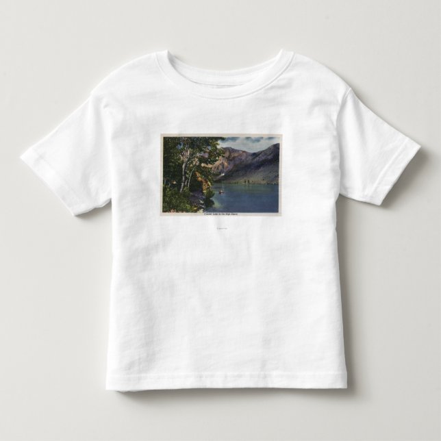 View of Convict Lake in the High Sierra Toddler T-shirt (Front)