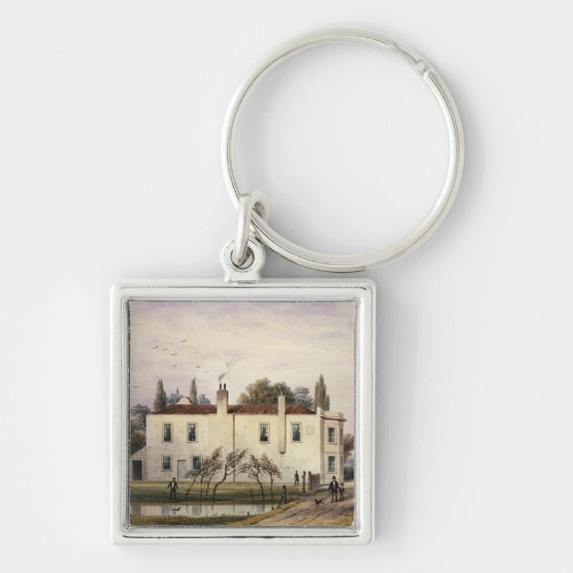 View of Copenhagen House, 1853 Keychain (Front)