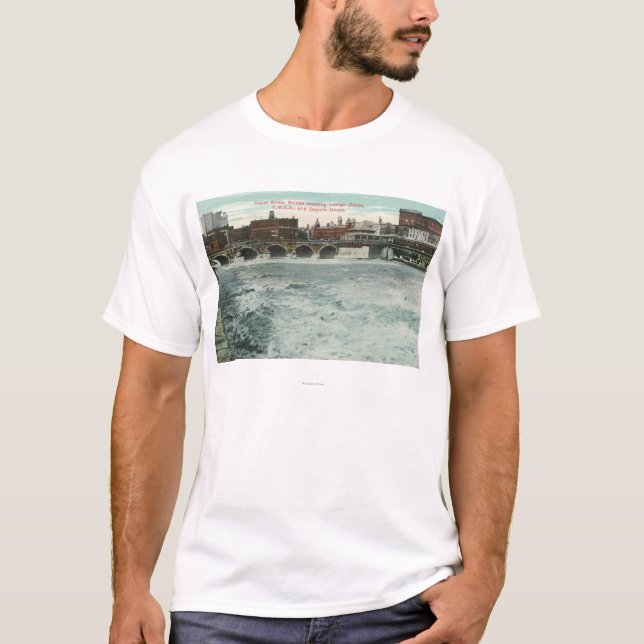 View of Court Street Bridge Showing Lehigh T-Shirt (Front)