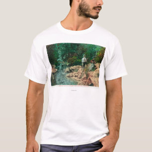 View of Coyote Creek at Gilroy Hot Springs T-Shirt