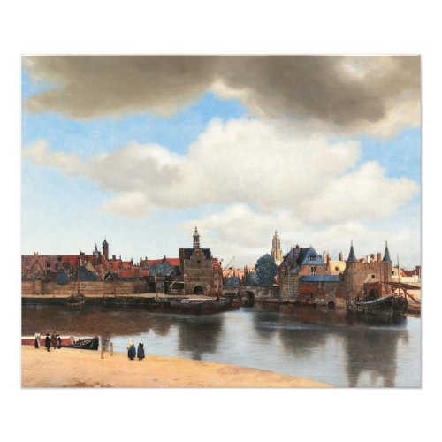 View of Delft by Johannes Vermeer Photo Print