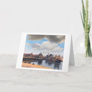 View of Delft, Johannes Vermeer, 1659-1660 Card
