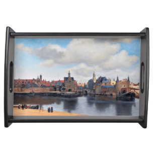 View of Delft, Johannes Vermeer, 1659-1660 Serving Tray
