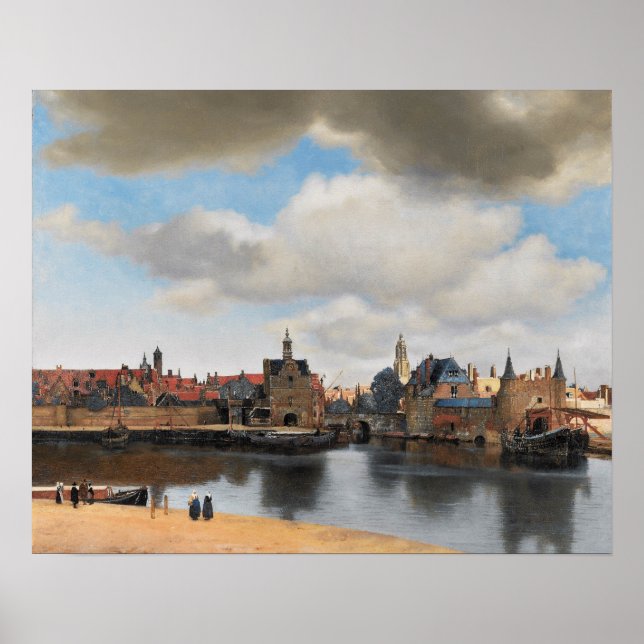 View of Delft Poster (Front)