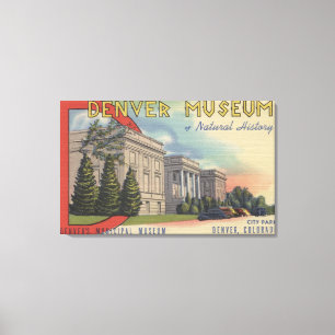 View of Denver Museum of Natural History Canvas Print
