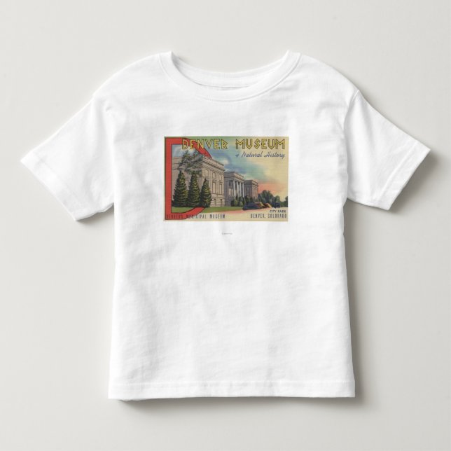 View of Denver Museum of Natural History Toddler T-shirt (Front)