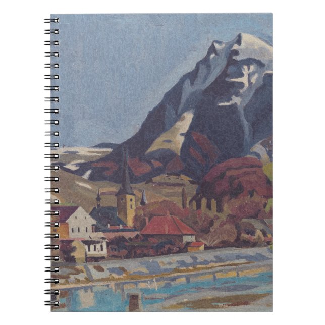 View of Dolný Kubín by Arnold Peter Weisz Notebook (Front)