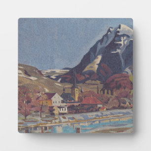 View of Dolný Kubín by Arnold Peter Weisz Plaque