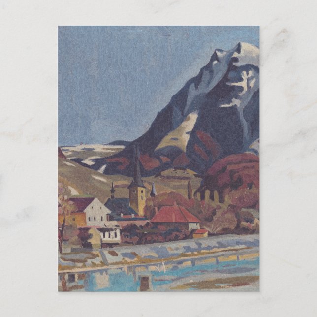 View of Dolný Kubín by Arnold Peter Weisz Postcard (Front)