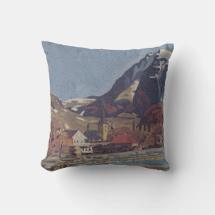 View of Dolný Kubín by Arnold Peter Weisz Throw Pillow