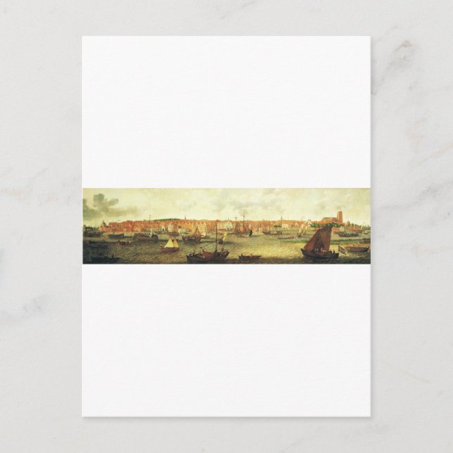 View of Dordrecht from the North by Adam Willaerts Postcard (Front)