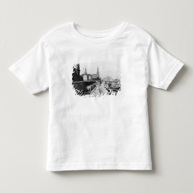 View of Dresden from the Bruehlsche Terrasse Toddler T-shirt (Front)