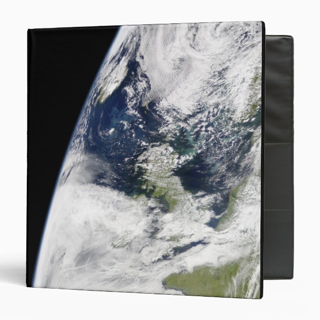 View of Earth from space 3 Ring Binder (Front/Inside)
