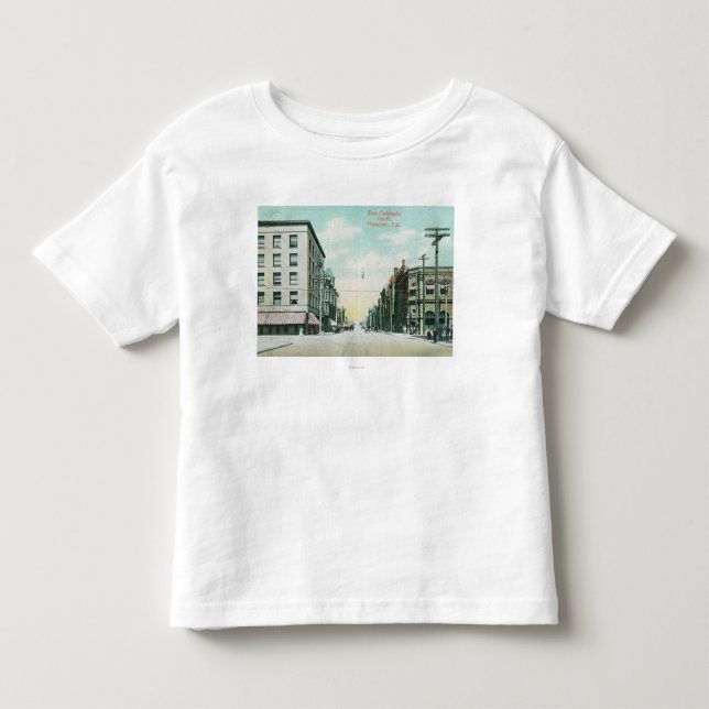 View of East Colorado Street Toddler T-shirt (Front)