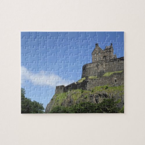 View of Edinburgh Castle Edinburgh Scotland 2 Jigsaw Puzzle
