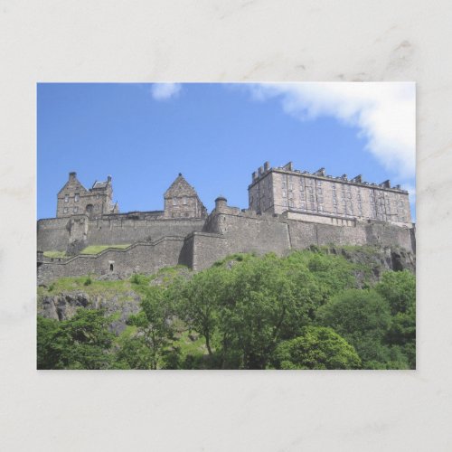 View of Edinburgh Castle Edinburgh Scotland 3 Postcard