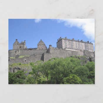 View Of Edinburgh Castle  Edinburgh  Scotland  3 Postcard by takemeaway at Zazzle